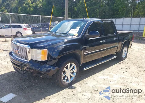 2011 GMC Sierra 1500 Denali из США, поврежденный, VIN 3GTP2XE24BG255793